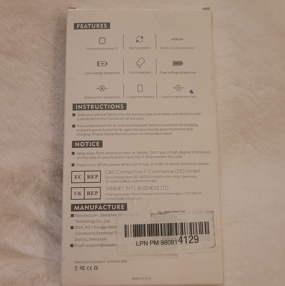 Samsung Galaxy S21 Ultra Charging Phone Case New In Box XDL-200W - Picture 16 of 16